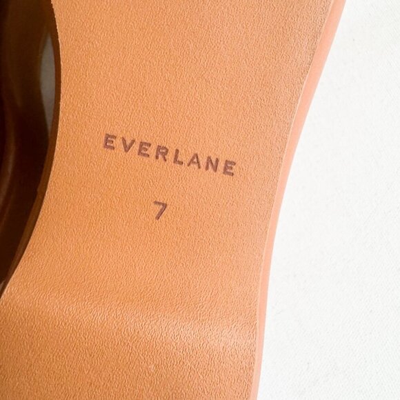 Everlane Leather Brown Minimalist Puffa Clogs Slides 7 - Picture 9 of 10